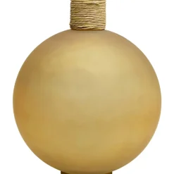 Vasen-KARE Design Vase Isola Belly Braun 44Cm