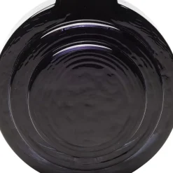 Vasen-KARE Design Vase Las Vegas Disc Schwarz
