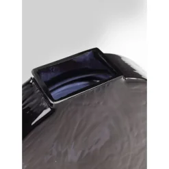 Vasen-KARE Design Vase Las Vegas Disc Schwarz