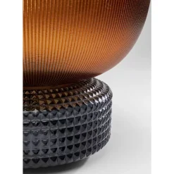Vasen-KARE Design Vase Marvelous Duo Amber Grau 22Cm