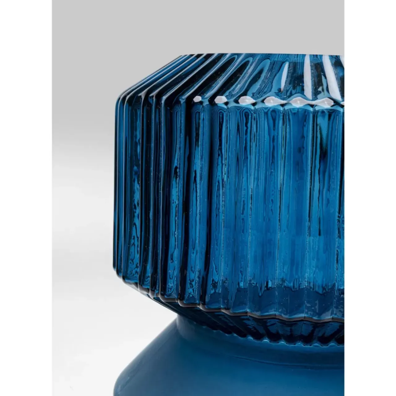 Vasen-KARE Design Vase Marvelous Duo Blau 36Cm