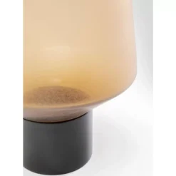 Vasen-KARE Design Vase Noble Ring Amber Matt 26Cm