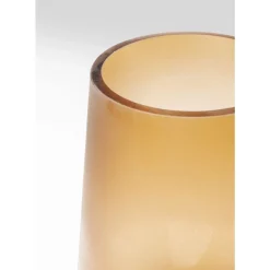 Vasen-KARE Design Vase Noble Ring Amber Matt 26Cm