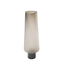 Vasen-KARE Design Vase Noble Ring Braun Matt 40Cm