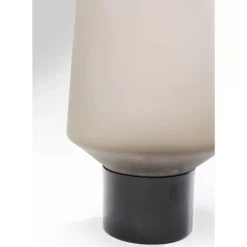 Vasen-KARE Design Vase Noble Ring Braun Matt 40Cm