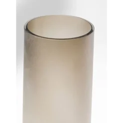 Vasen-KARE Design Vase Noble Ring Braun Matt 40Cm