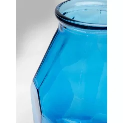 Vasen-KARE Design Vase Origami Blau 35Cm