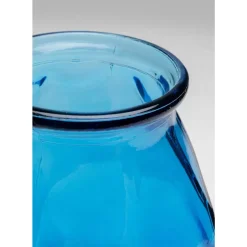 Vasen-KARE Design Vase Origami Blau 35Cm