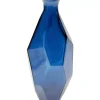 Vasen-KARE Design Vase Origami Blau 31Cm