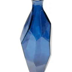 Vasen-KARE Design Vase Origami Blau 31Cm