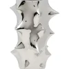 Vasen-KARE Design Vase Pointy Silber 30Cm