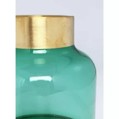Vasen-KARE Design Vase Positano Belly Grun 28Cm