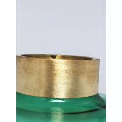 Vasen-KARE Design Vase Positano Belly Grun 21Cm