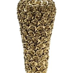 Vasen-KARE Design Vase Rose Multi Gold 45Cm