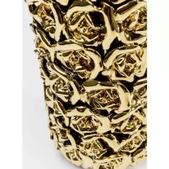 Vasen-KARE Design Vase Rose Multi Gold 45Cm