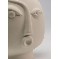 Vasen-KARE Design Vase Spherical Face Left 16Cm