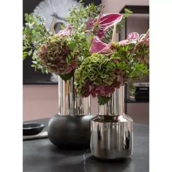 Vasen-KARE Design Vase Vesuv Schwarz 42Cm