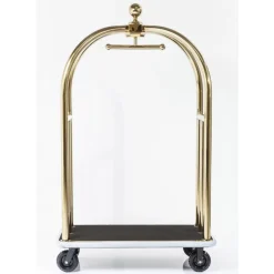 Kleinmöbel & Sonstiges-KARE Design Vip Gepackwagen Vegas Gold