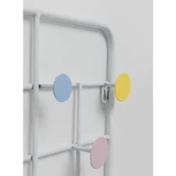Kleinmöbel & Sonstiges-KARE Design Wandgarderobe Derry Weis 41Cm