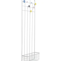 Kleinmöbel & Sonstiges-KARE Design Wandgarderobe Derry Weis 41Cm