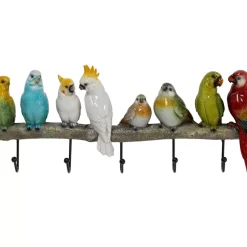 Kleinmöbel & Sonstiges-KARE Design Wandgarderobe Exotic Birds
