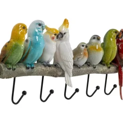 Kleinmöbel & Sonstiges-KARE Design Wandgarderobe Exotic Birds