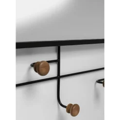 Kleinmöbel & Sonstiges-KARE Design Wandgarderobe Gina Mirror 54X100Cm