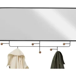 Kleinmöbel & Sonstiges-KARE Design Wandgarderobe Gina Mirror 54X100Cm