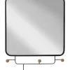Kleinmöbel & Sonstiges-KARE Design Wandgarderobe Gina Mirror 50X65Cm