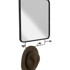 Kleinmöbel & Sonstiges-KARE Design Wandgarderobe Gina Mirror 50X65Cm