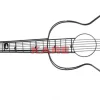 Kleinmöbel & Sonstiges-KARE Design Wandgarderobe Guitar 81Cm