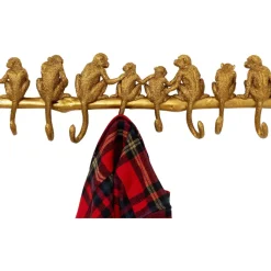 Kleinmöbel & Sonstiges-KARE Design Wandgarderobe Monkey Hook 70Cm