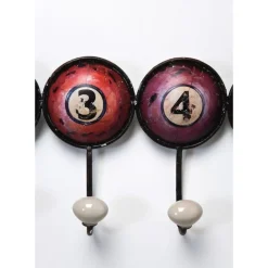 Kleinmöbel & Sonstiges-KARE Design Wandgarderobe Numbers 58Cm