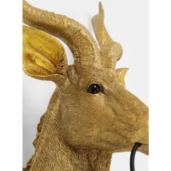 Wandleuchten-KARE Design Wandleuchte Animal Goat Gold 45X74Cm