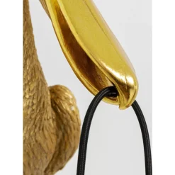 Wandleuchten-KARE Design Wandleuchte Animal Spoonbill Gold 29X62Cm