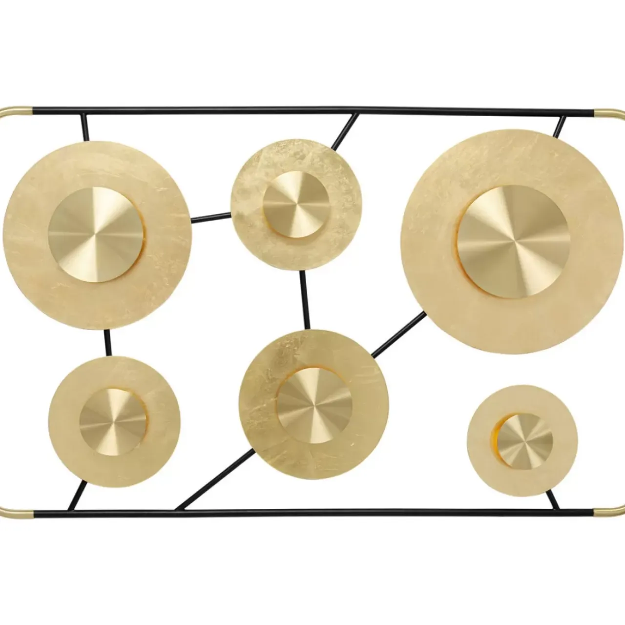 Wandleuchten-KARE Design Wandleuchte Disc 6Er