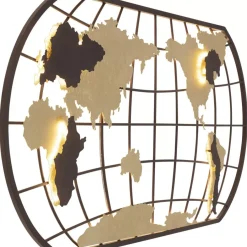 Wandleuchten-KARE Design Wandleuchte Earth Grid