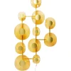 Wandleuchten-KARE Design Wandleuchte Mariposa Brass 116X198Cm