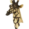 Bilder-KARE Design Wandobjekt Elegant Giraffe 44X78Cm