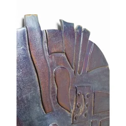Bilder-KARE Design Wandobjekt Kala Antique Anthrazit O45Cm