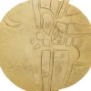 Bilder-KARE Design Wandobjekt Kala Antique Gold O60Cm