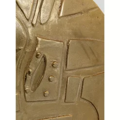 Bilder-KARE Design Wandobjekt Kala Antique Gold O60Cm