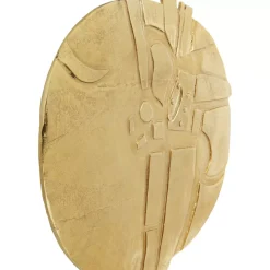 Bilder-KARE Design Wandobjekt Kala Antique Gold O60Cm