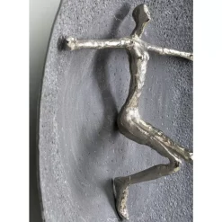 Bilder-KARE Design Wandobjekt Umano Silber O60Cm