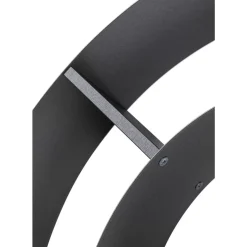 Regale-KARE Design Wandregal Snail Silver Grau