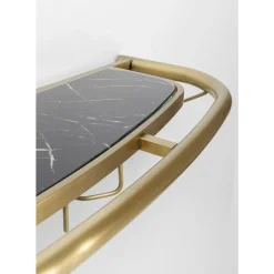 Regale-KARE Design Wandregal Treviso Gold 120X10Cm