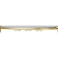 Regale-KARE Design Wandregal Treviso Gold 120X10Cm