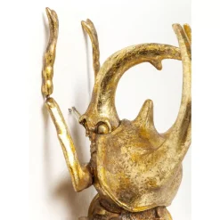 Bilder-KARE Design Wandschmuck Atlas Beetle Gold