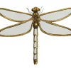 Bilder-KARE Design Wandschmuck Dragonfly Mirror 45Cm
