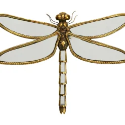 Bilder-KARE Design Wandschmuck Dragonfly Mirror 45Cm